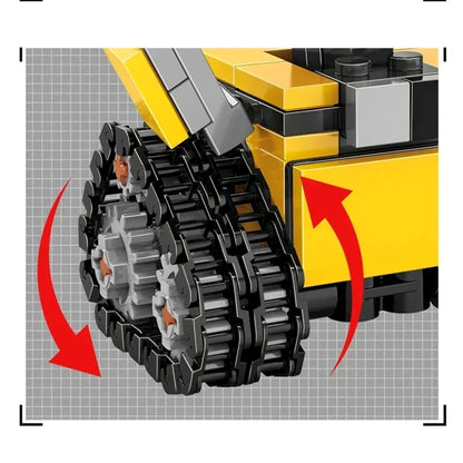 Mini Robot de Bloques Coleccionable WALL-E